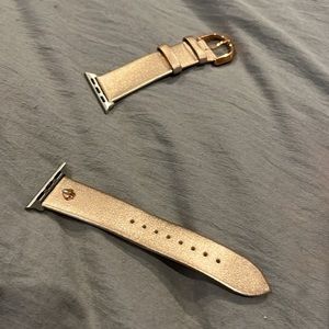 Kate Spade Rose Gold Apple Watch band. Never worn